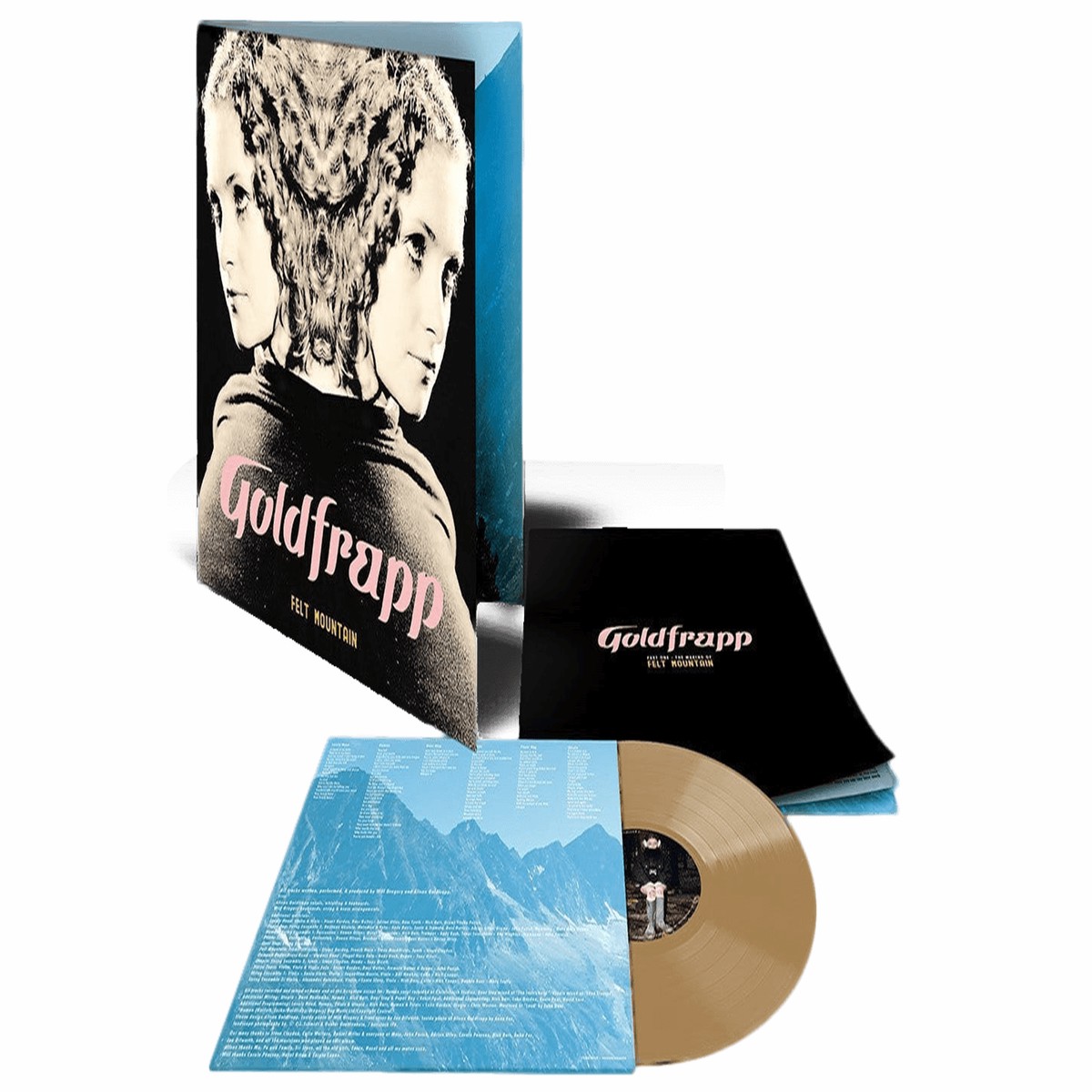 Goldfrapp : Felt Mountain (Gold Vinyl LP)
