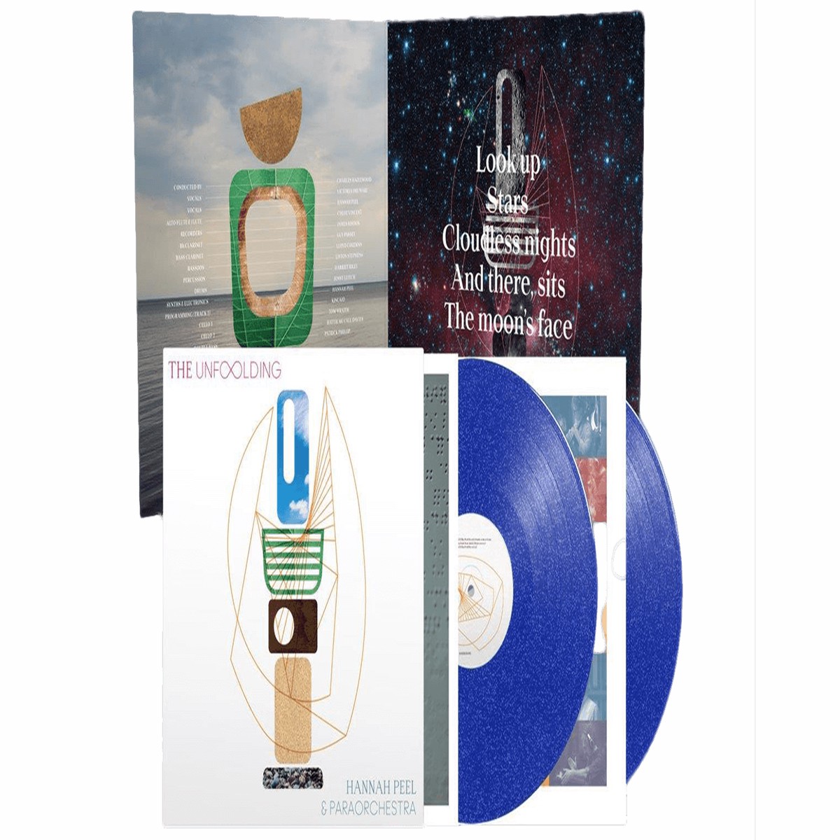 Hannah Peel & Paraorchestra : The Unfolding (Ltd Blue Vinyl)