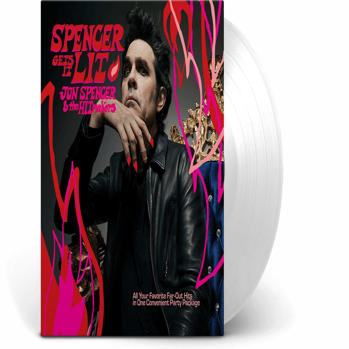 JON SPENCER & the HITmakers : Spencer Gets It Lit (Ltd White Vinyl)
