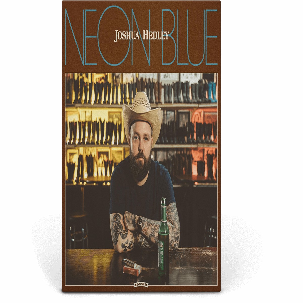 Joshua Hedley : Neon Blue (Coke Bottle Clear Vinyl)
