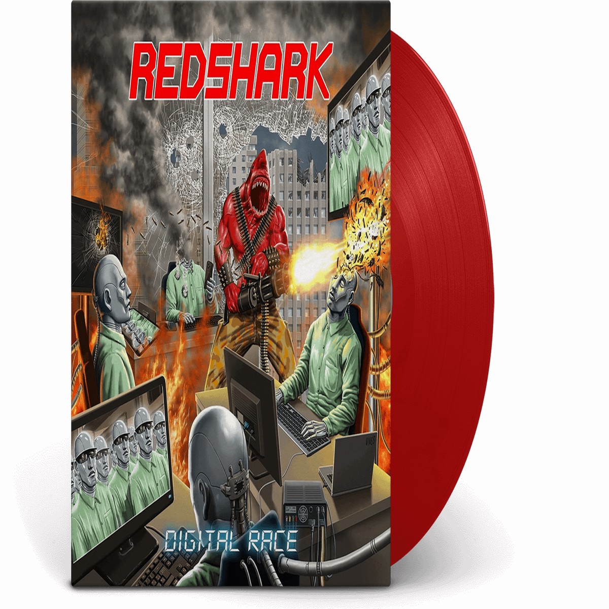 Redshark : Digital Race (Ltd Red Vinyl)