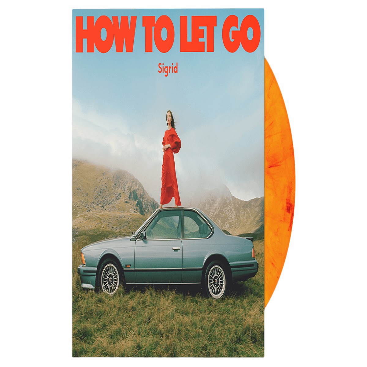 Sigrid : How To Let Go (Ltd Orange Sunburst Marble) (Irish Retail Exclusive)