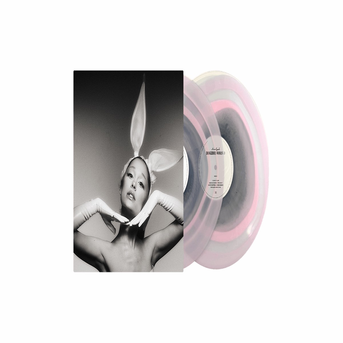 Ariana Grande : Dangerous Woman (Pink & Black in Clear Vinyl)
