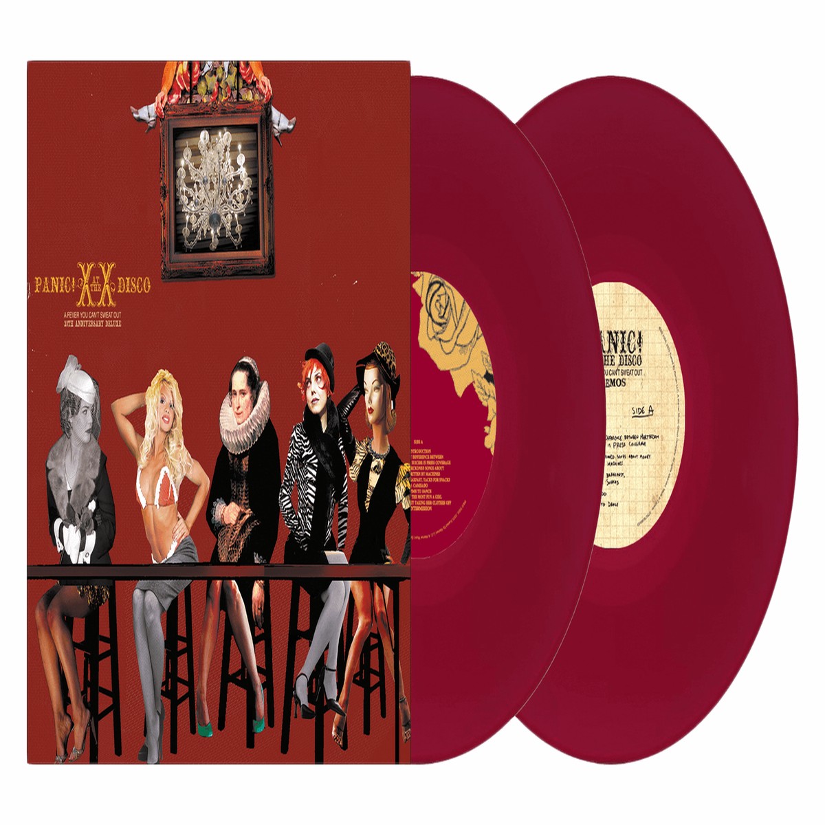 New Arrival Panic! At The Disco : A Fever You Can’t Sweat Out (20th Anniversary Deluxe Edition) [Translucent Ruby Red Vinyl]