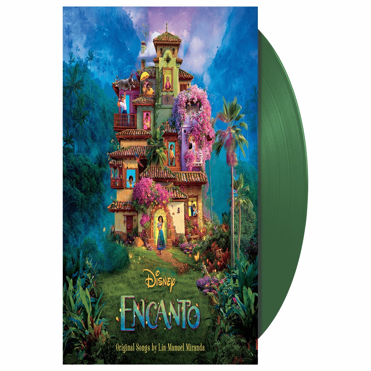 Various Artists : Songs From Encanto (Ltd Clear Emerald Vinyl)