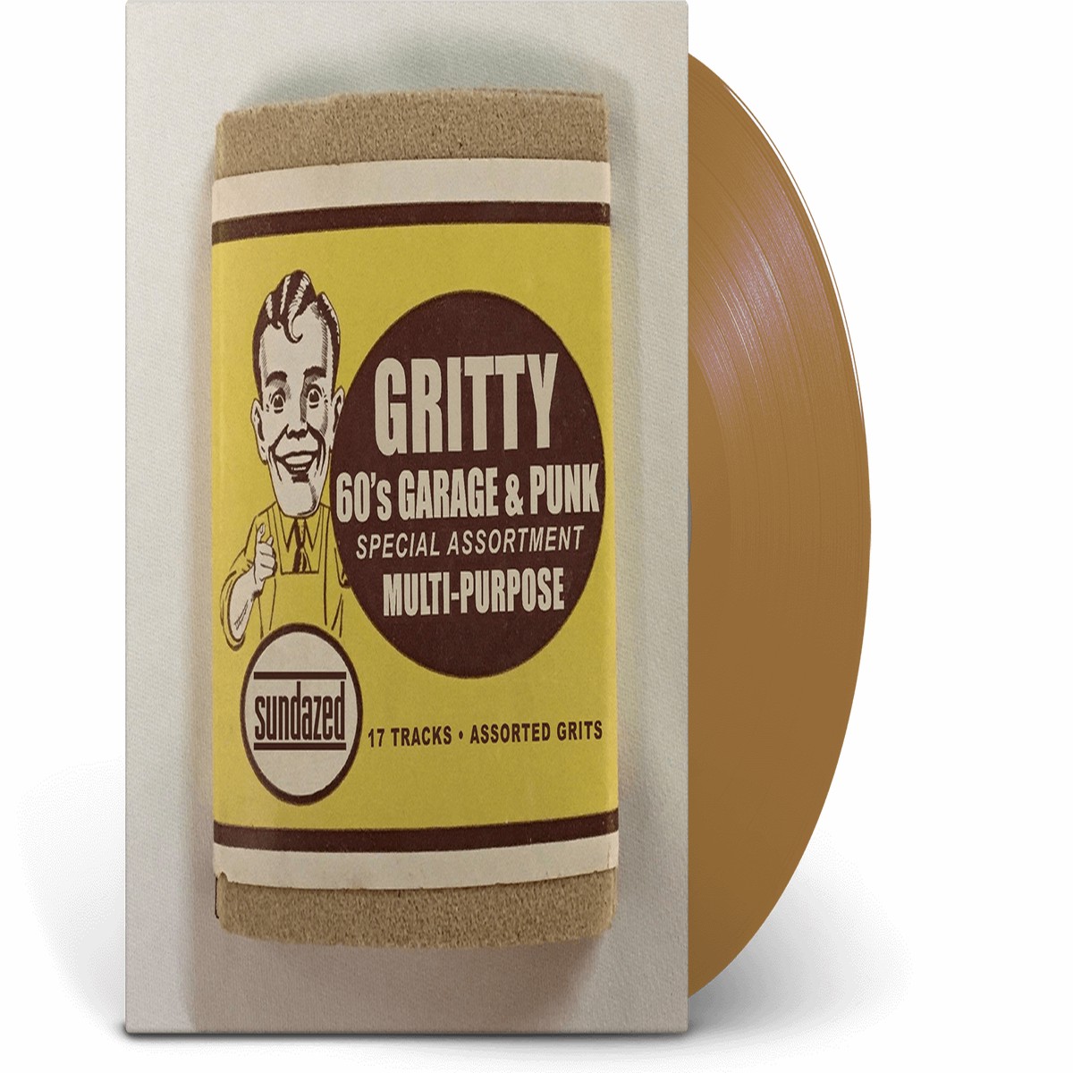 Various : Gritty ’60s Garage & Punk (Gold Vinyl)