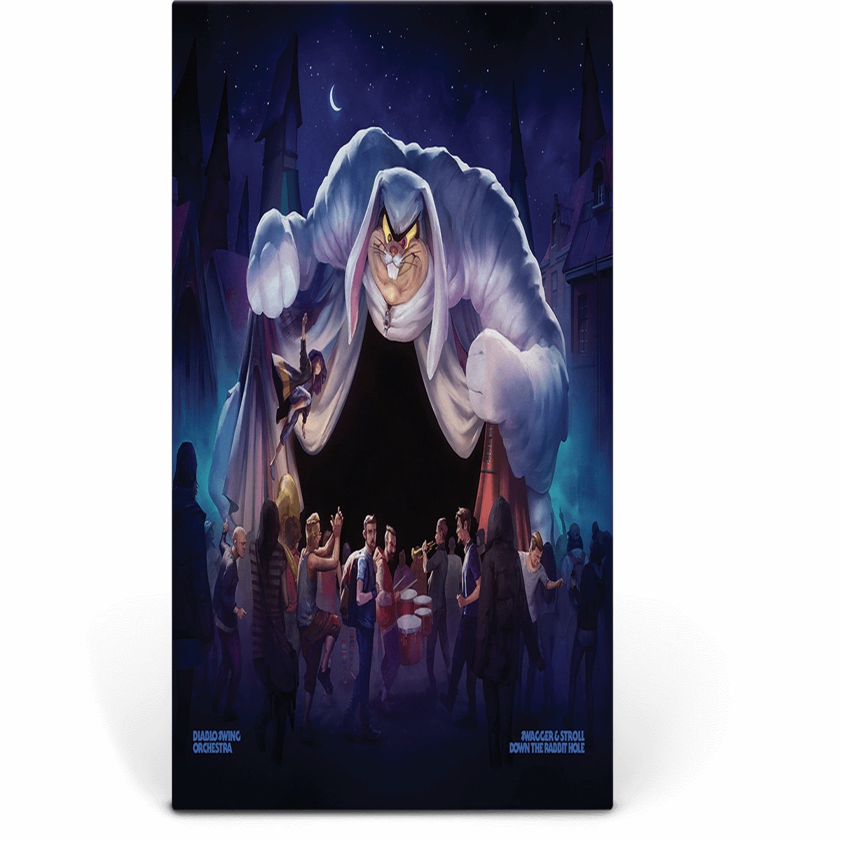 Diablo Swing Orchestra : Swagger And Stroll Down The Rabbit Hole (Ltd Clear Blue Vinyl)