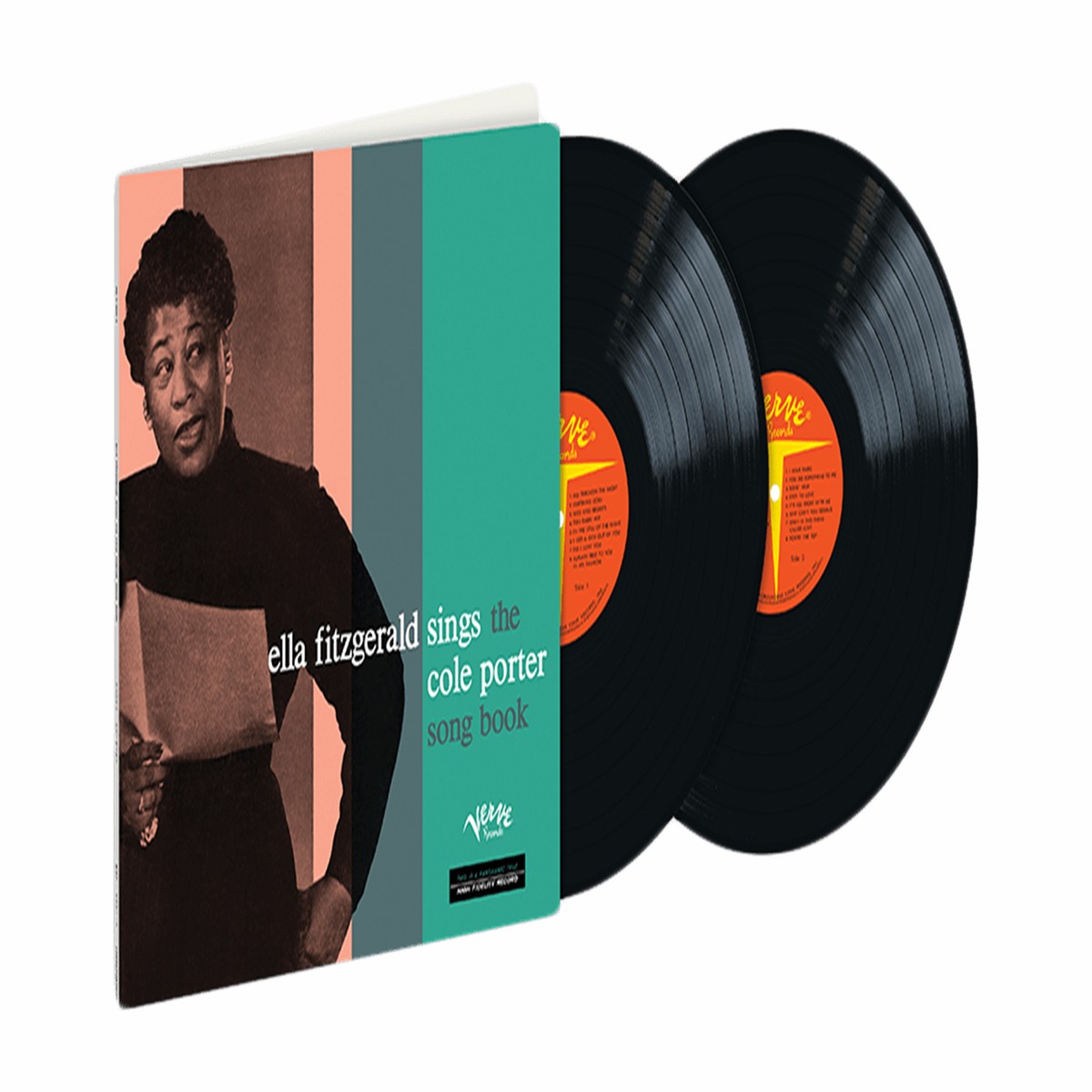 Ella Fitzgerald : Ella Fitzgerald Sings the Cole Porter Song Book (Verve, 1956) [Acoustic Sound Series]
