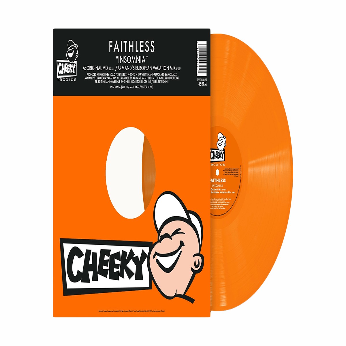 Faithless : Insomnia (Orange Vinyl)