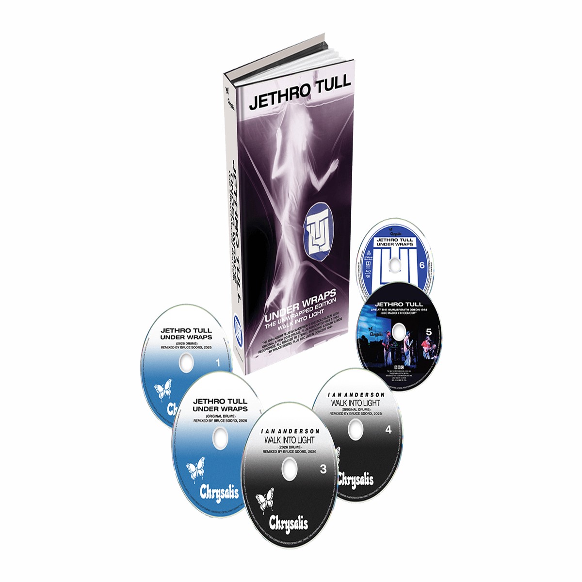 Jethro Tull : Under Wraps (Ltd 5CD + Blu-Ray Box)