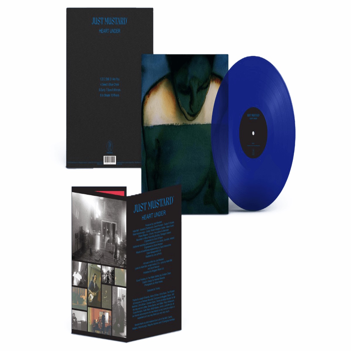 Just Mustard : Heart Under (Ltd Clear Blue Vinyl)
