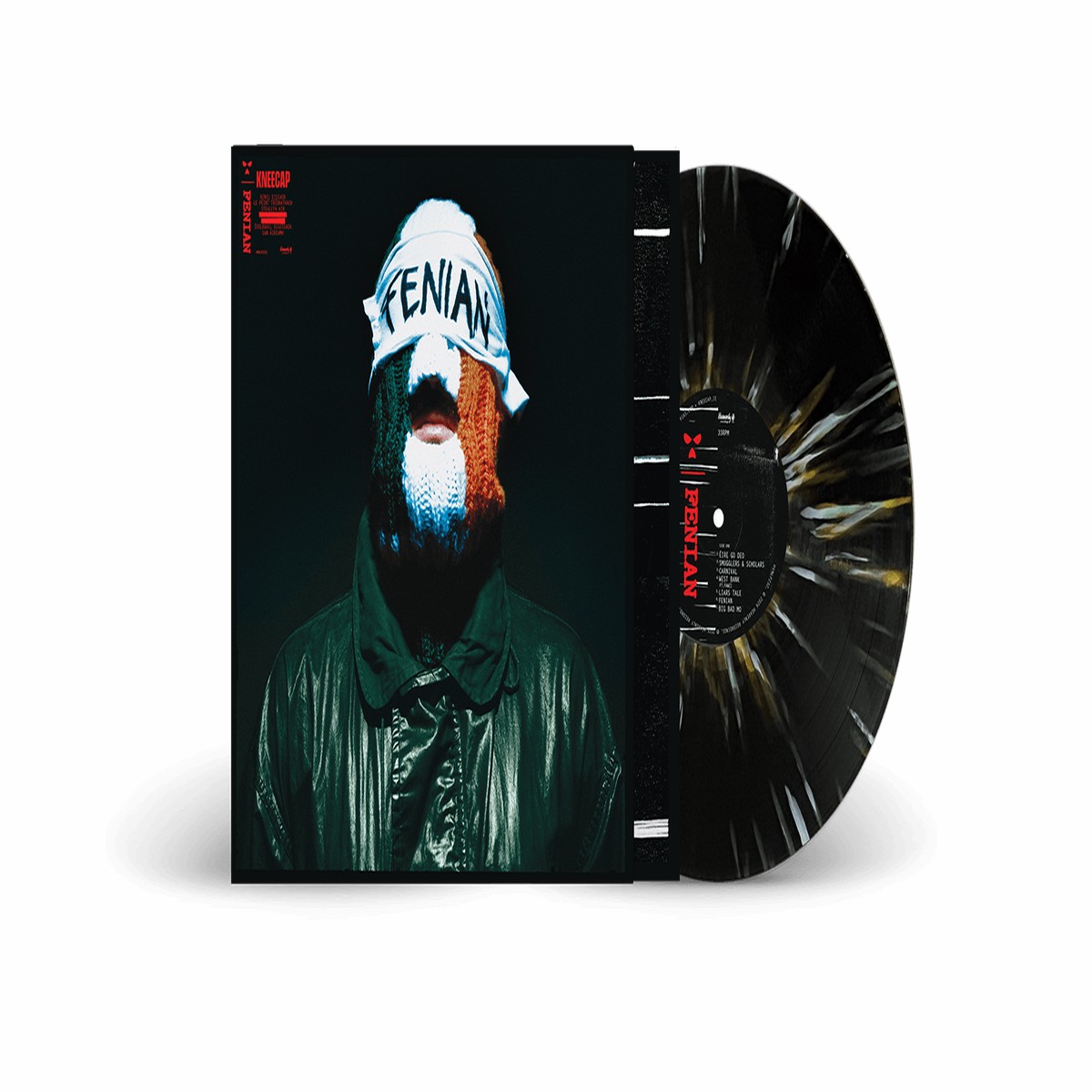 Kneecap : FENIAN (BLACK w Yellow/Green splatter Vinyl)