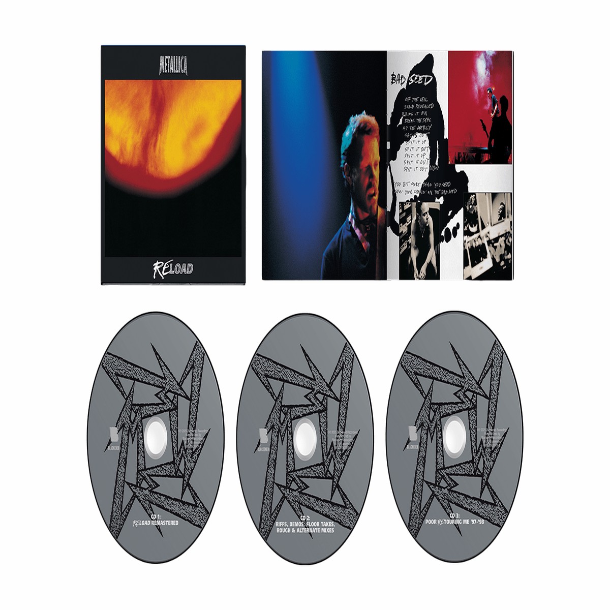 Metallica : ReLoad (Remastered Expanded Edition) (3CD)