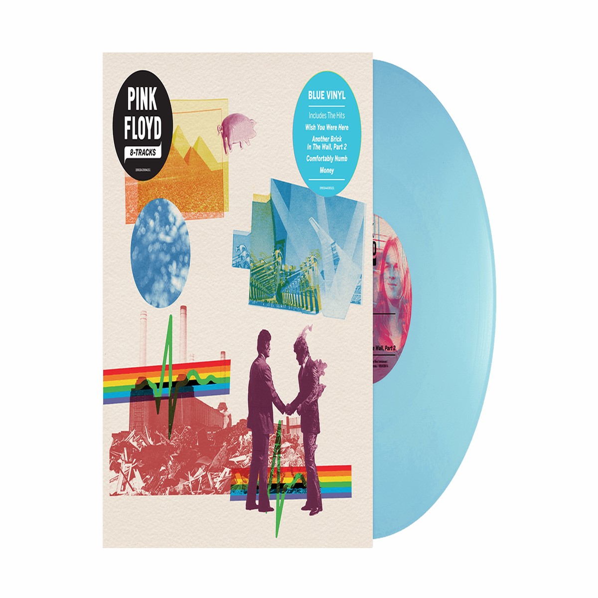 Pink Floyd : 8-Tracks (Baby Blue Vinyl)