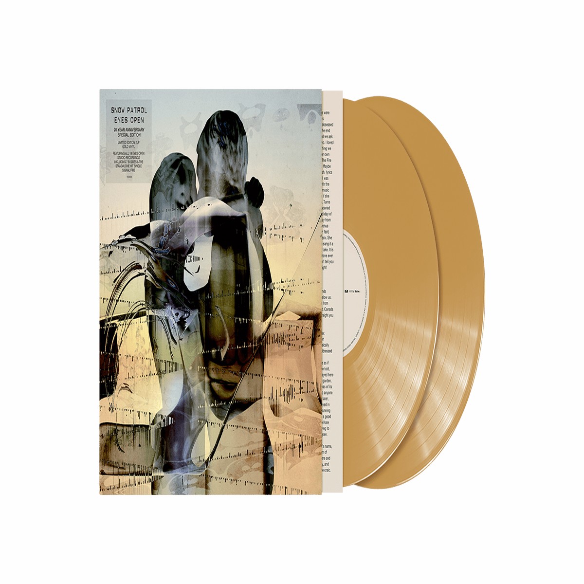 Snow Patrol : Eyes Open – 20 Year Anniversary Special Edition (Gold Vinyl)