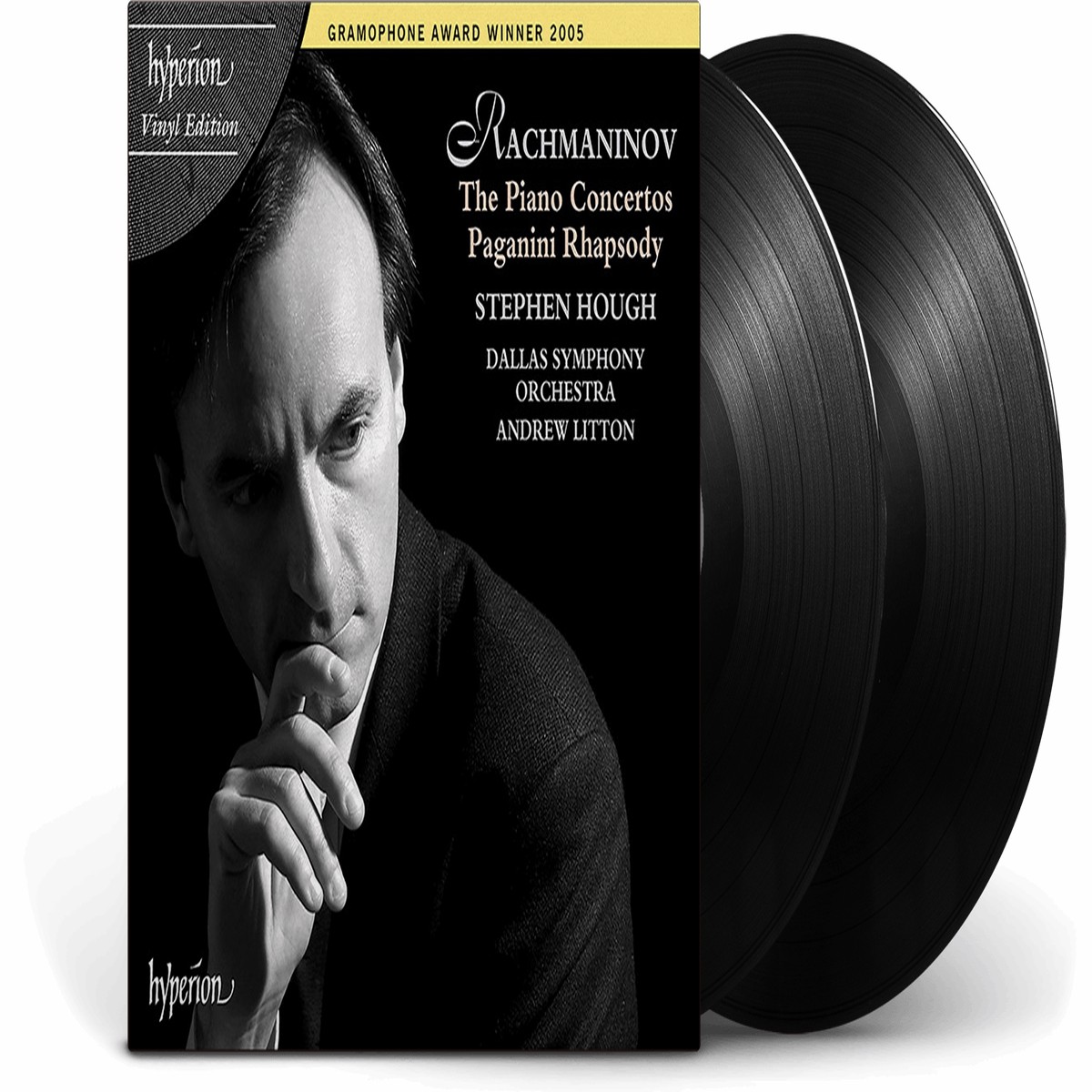 Stephen Hough, Dallas Symphony Orchestra, Andrew Litton : Rachmaninoff – Piano Concertos 1-4; Paganini Rhapsody (Vinyl Edition)