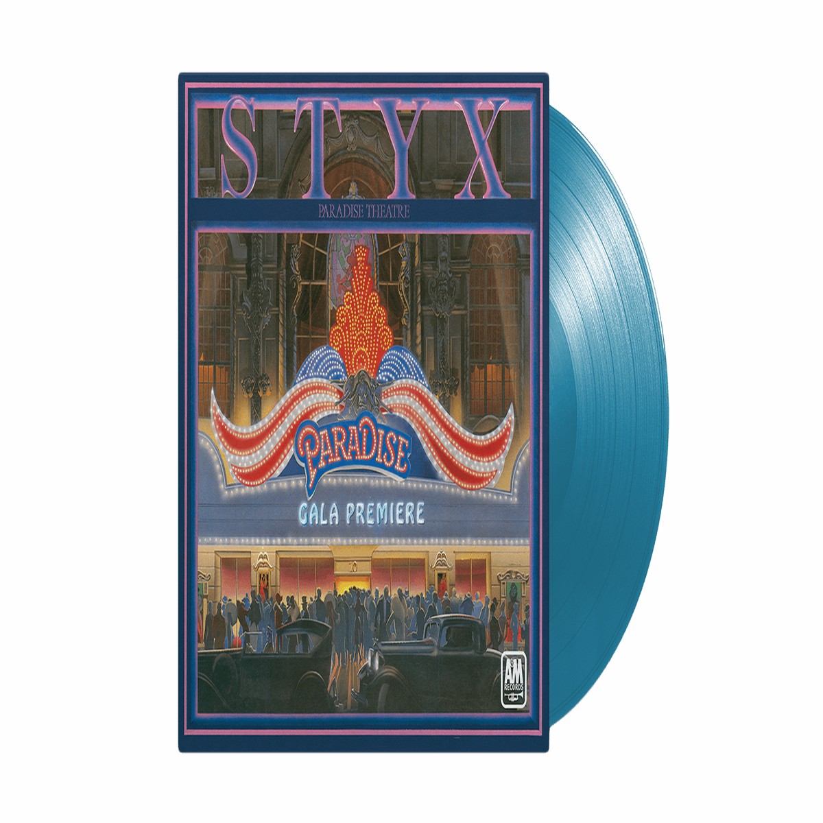 Styx : Paradise Theatre (Aqua Blue Vinyl) (Exclusive to The Record Hub.com)