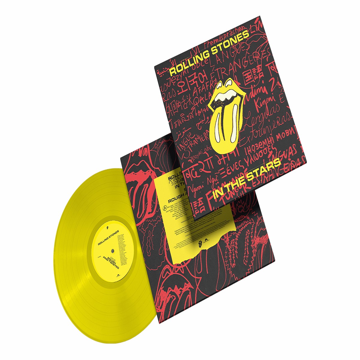 The Rolling Stones : In The Stars (10″ Yellow Vinyl)