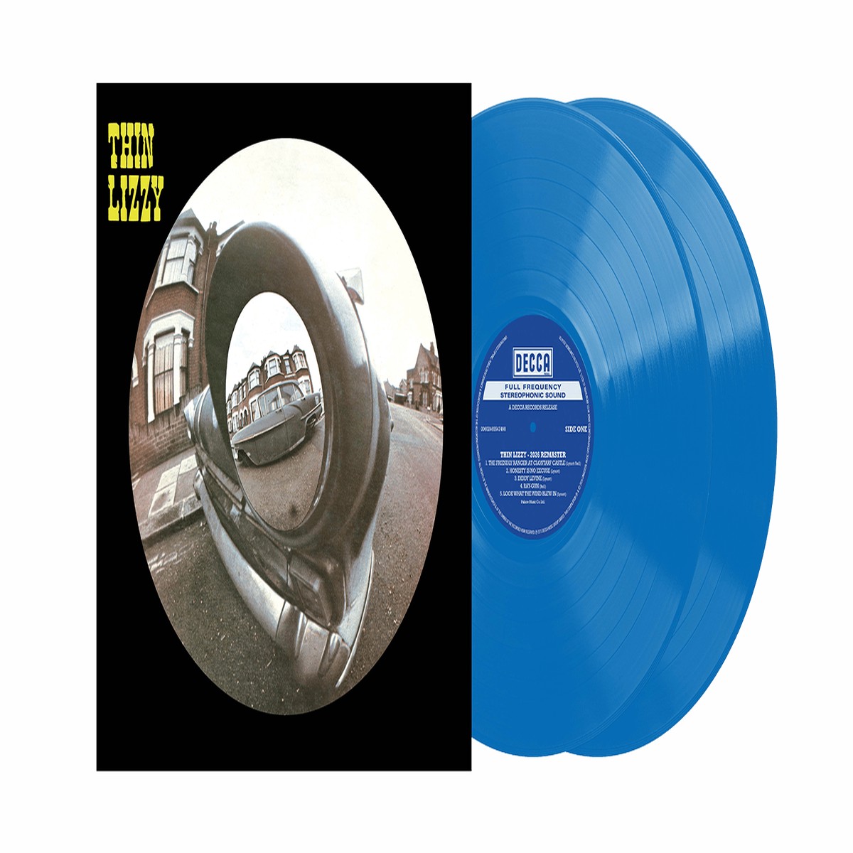 Thin Lizzy : Thin Lizzy (Blue Vinyl)(Exclusive to The Record Hub.com)