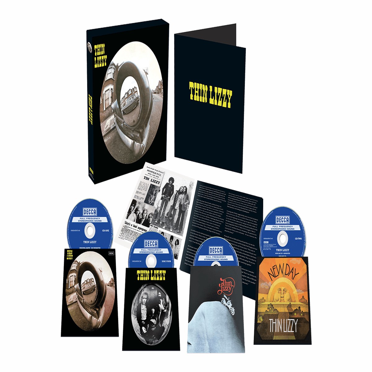 Thin Lizzy : Thin Lizzy (Deluxe Edition) (3CD/ Blu Ray Set)