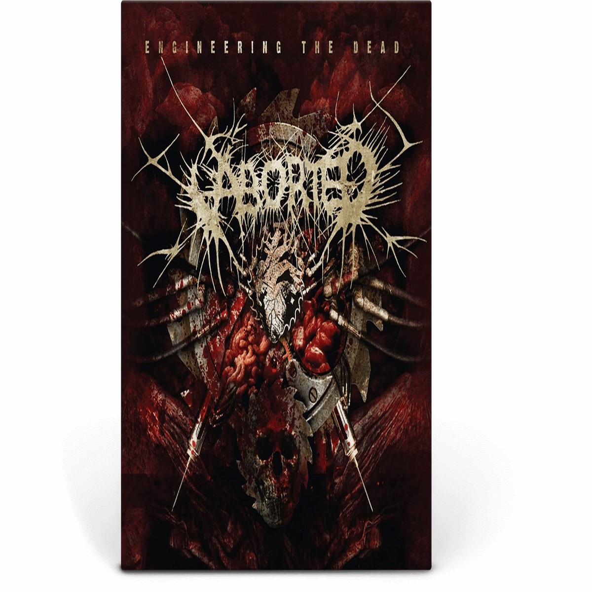 Aborted : Engineering the Dead (Ltd Transparent Red Vinyl)