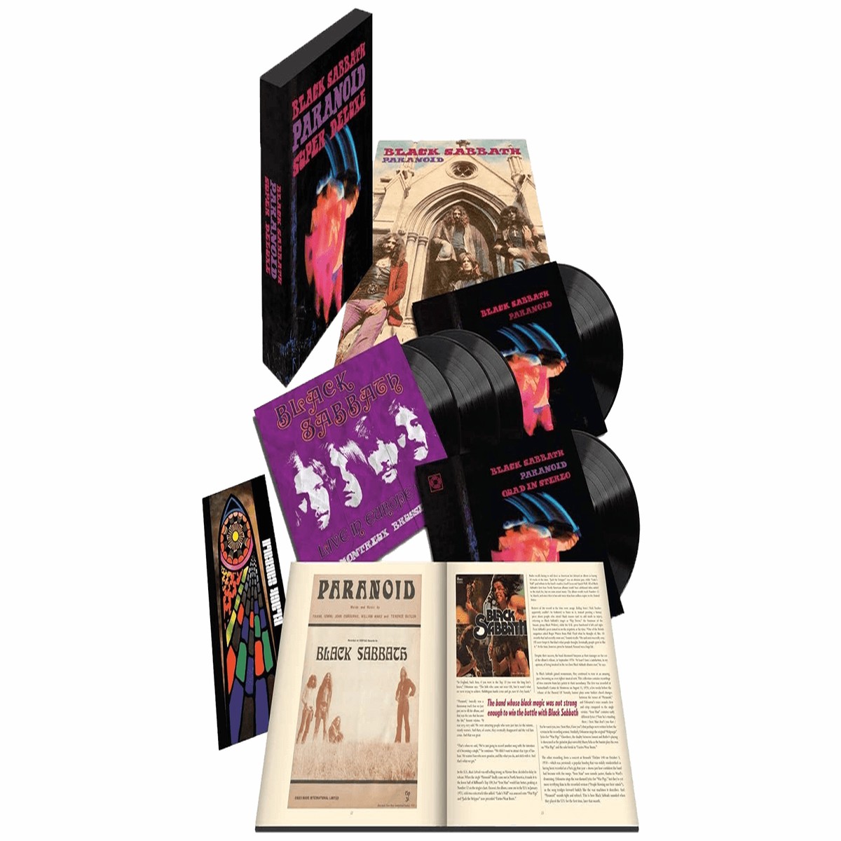 Black Sabbath : Paranoid (5LP Super Deluxe Edition)