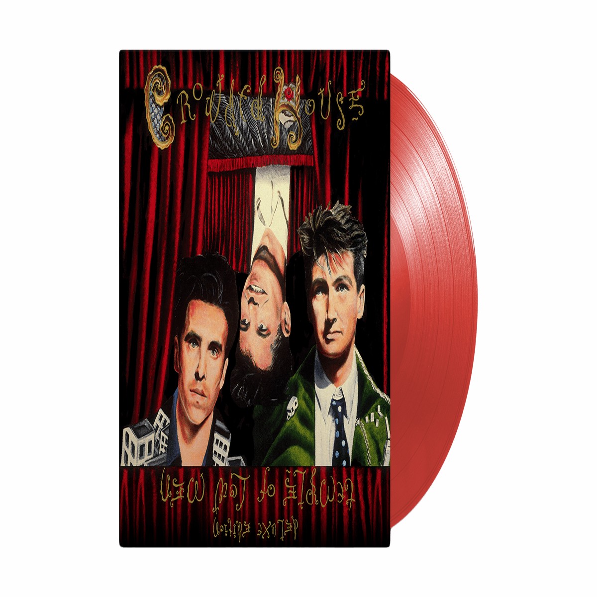Crowded House : Temple of Low Men (Red Vinyl) (Exclusive to The Record Hub.com)