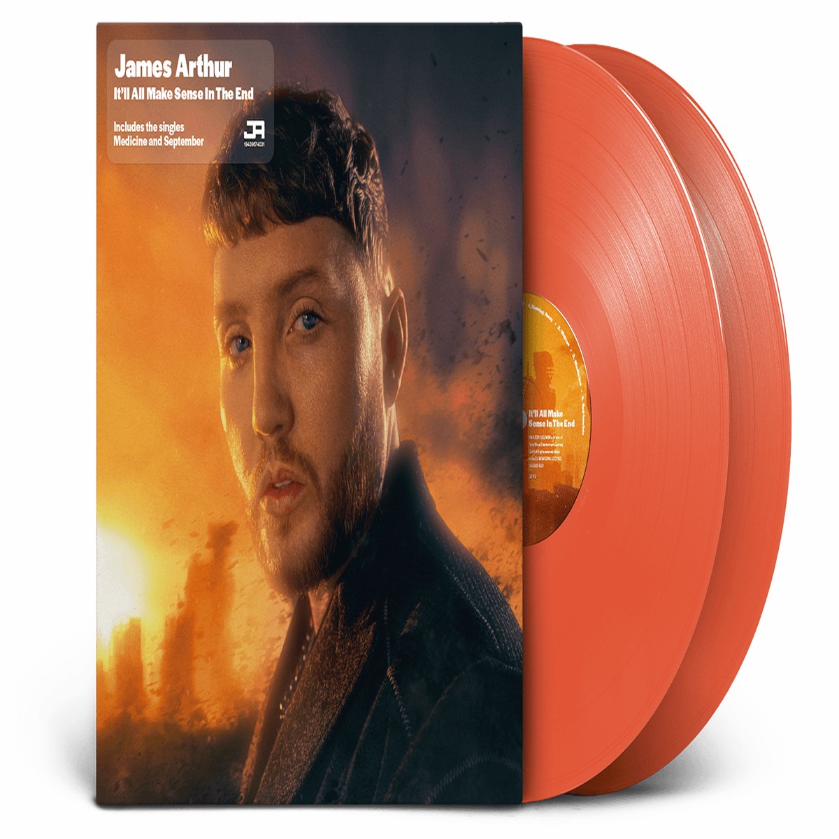 James Arthur : It’ll All Make Sense In The End(Ltd Orange Marble Vinyl)