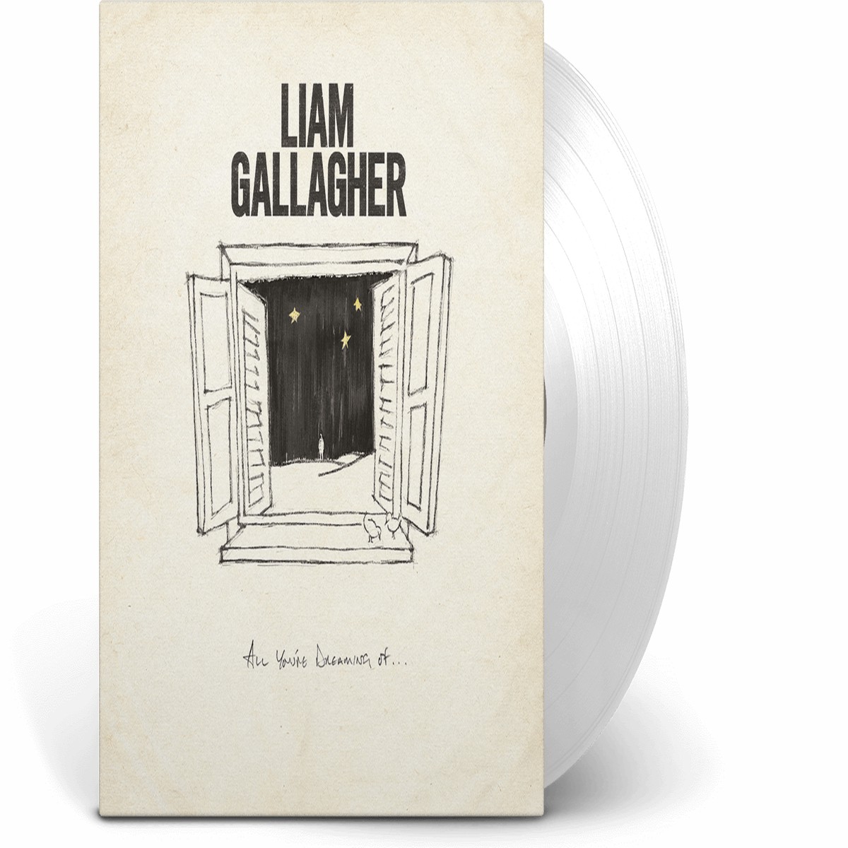 Liam Gallagher : All You’re Dreaming Of (White Vinyl 12″)