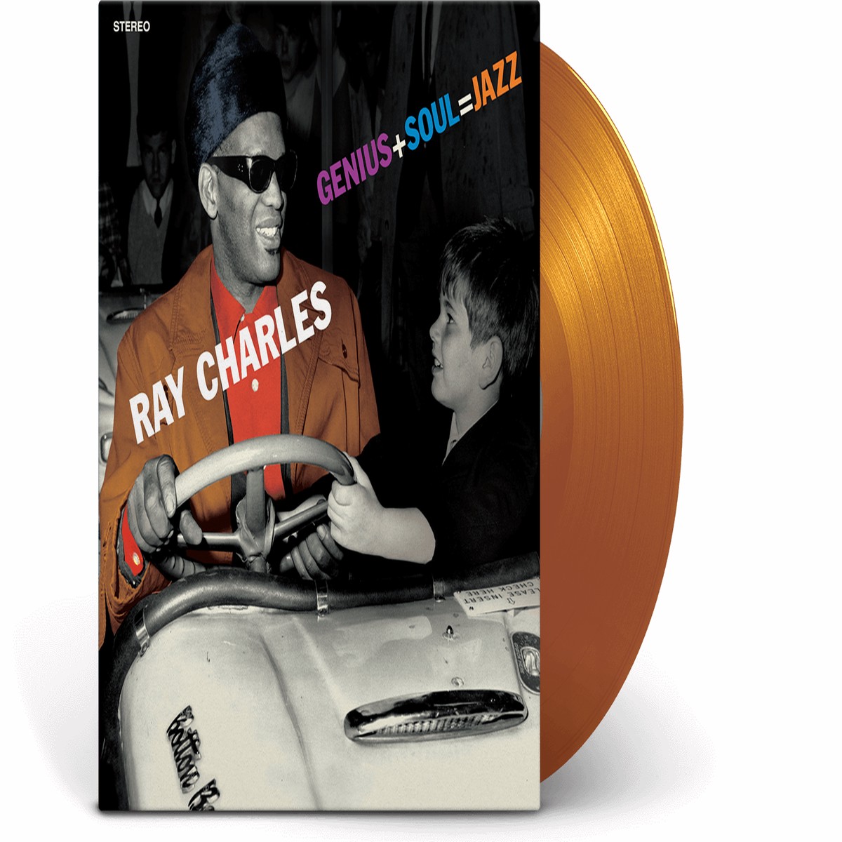 Ray Charles : Genius + Soul = Jazz (Orange Vinyl)