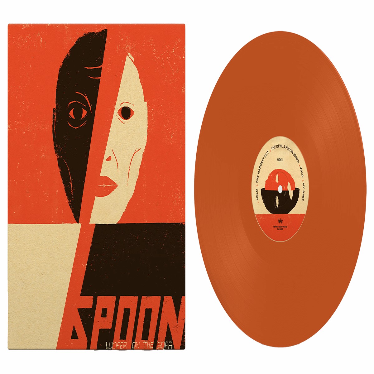 Spoon : Lucifer On The Sofa (Ltd Clear Orange Vinyl)