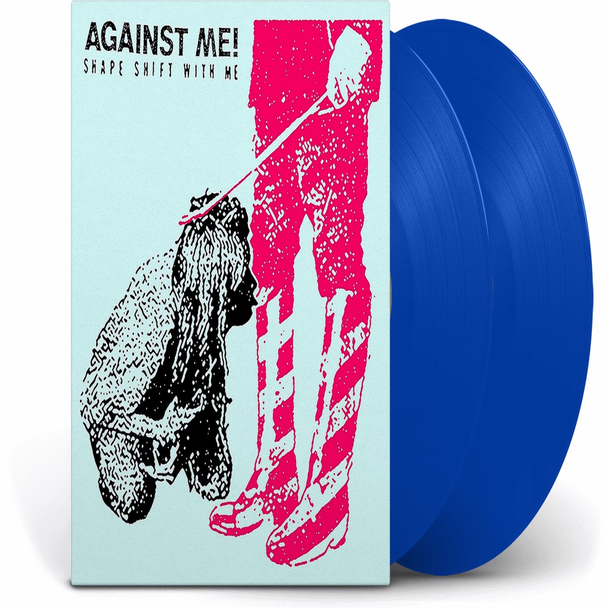 AGAINST ME! : SHAPE SHIFT WITH ME (Ltd Blue Vinyl )
