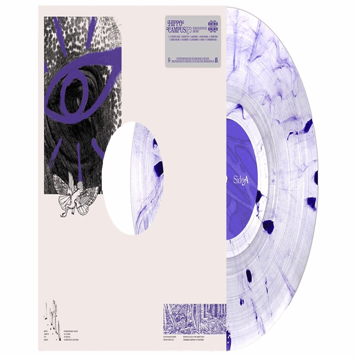 Hippo Campus : LP3 (Ltd Opaque Purple Swirl Vinyl)
