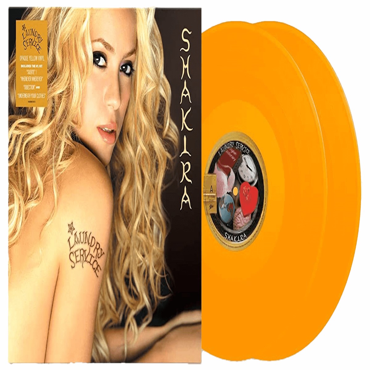 Shakira : Laundry Service (20th Anniversary Orange Vinyl)