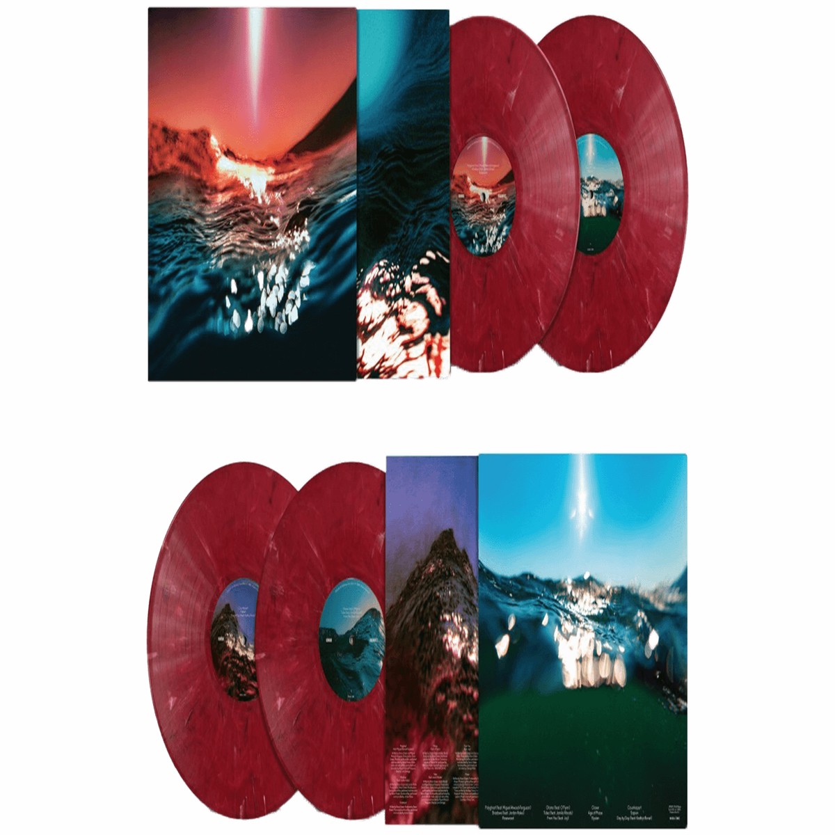 Bonobo : Fragments (Ltd Red Marble 140g Vinyl)