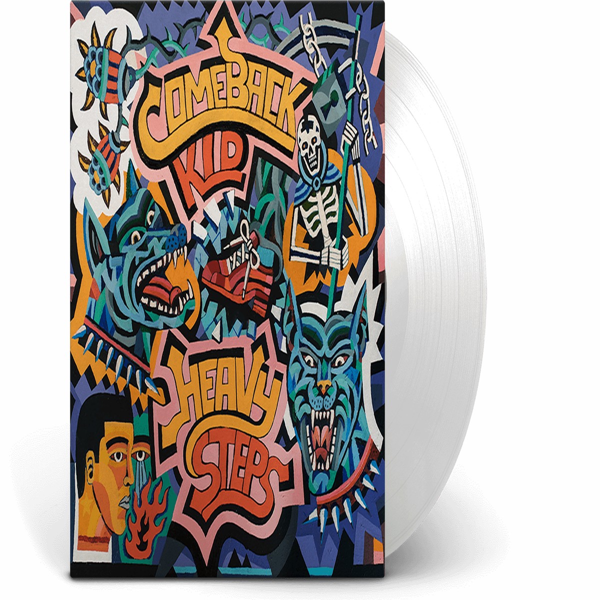 Comeback Kid : Heavy Steps (White Vinyl)