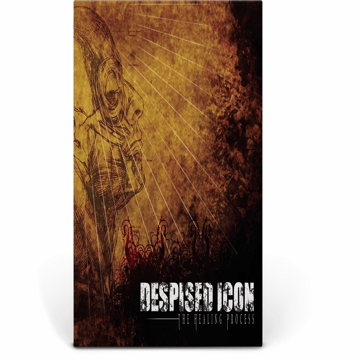 Despised Icon : The Healing Process (20th Anniversary Ltd Clear Dark Amber Vinyl )