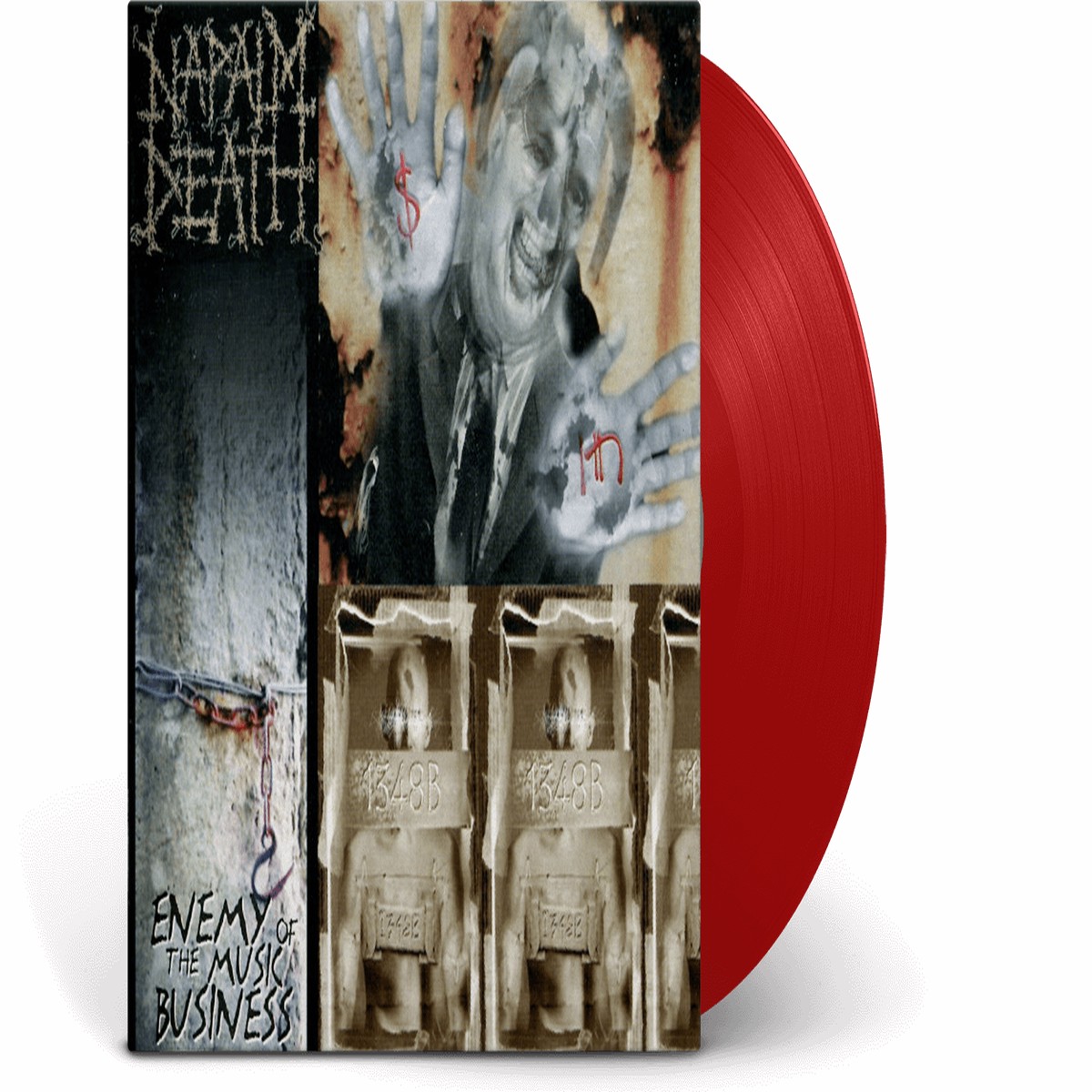 Napalm Death : Enemy Of The Music Business (Ltd Red Vinyl)
