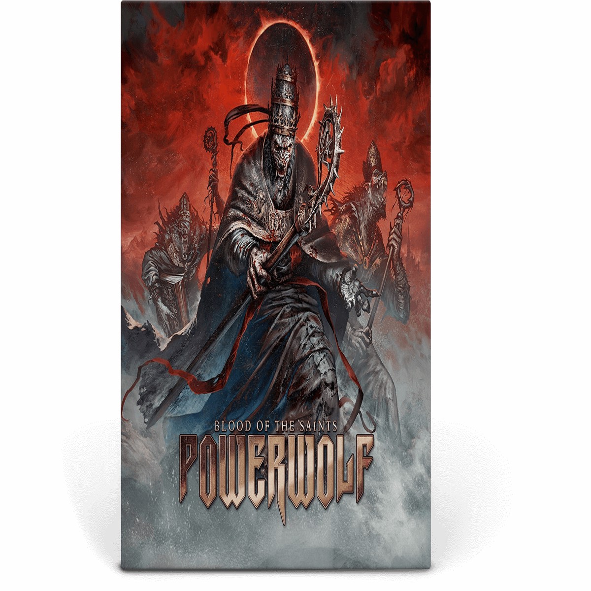 Powerwolf : Blood Of The Saints: 10th Anniversary Edition (Ltd Orange Red Marbled Vinyl)