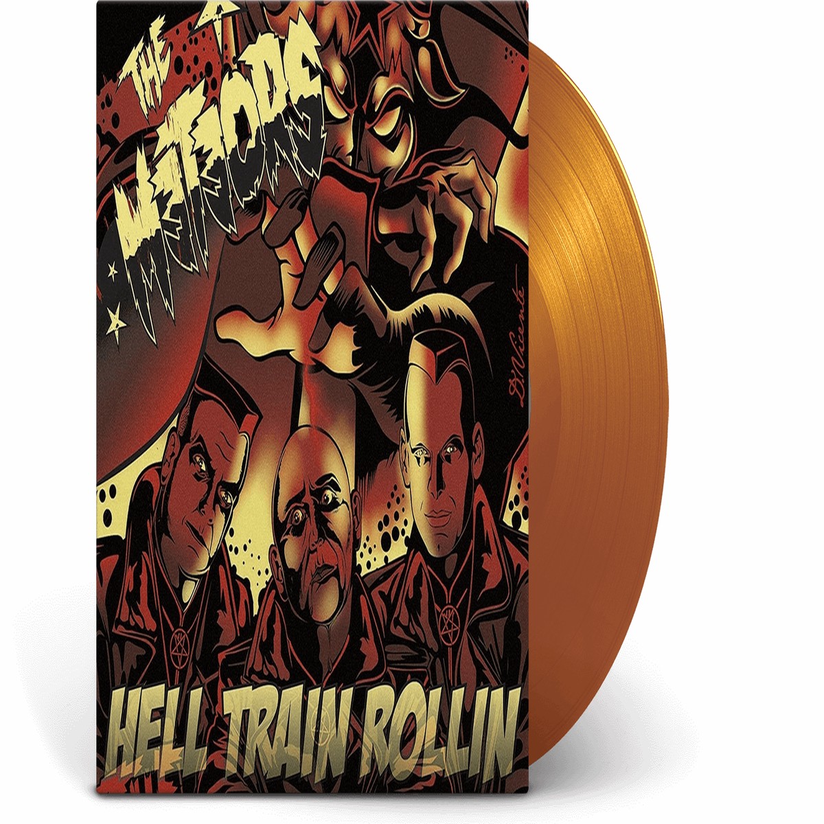 The Meteors : Hell Train Rollin’ (Ltd Orange Vinyl)