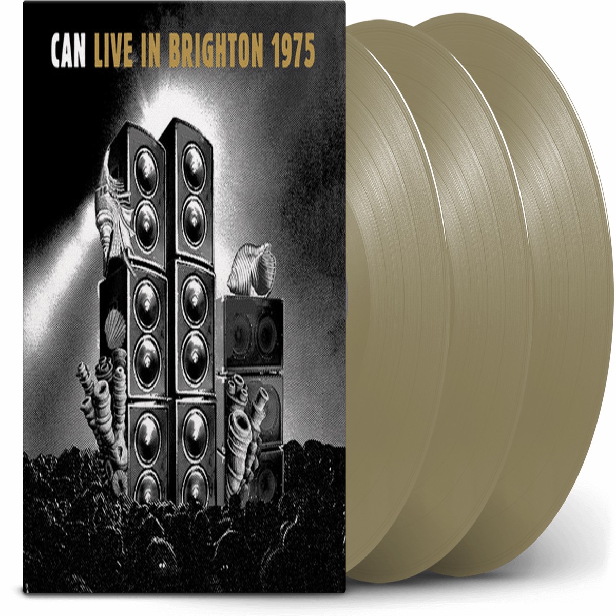 CAN : Live In Brighton 1975 (Ltd Gold Vinyl)