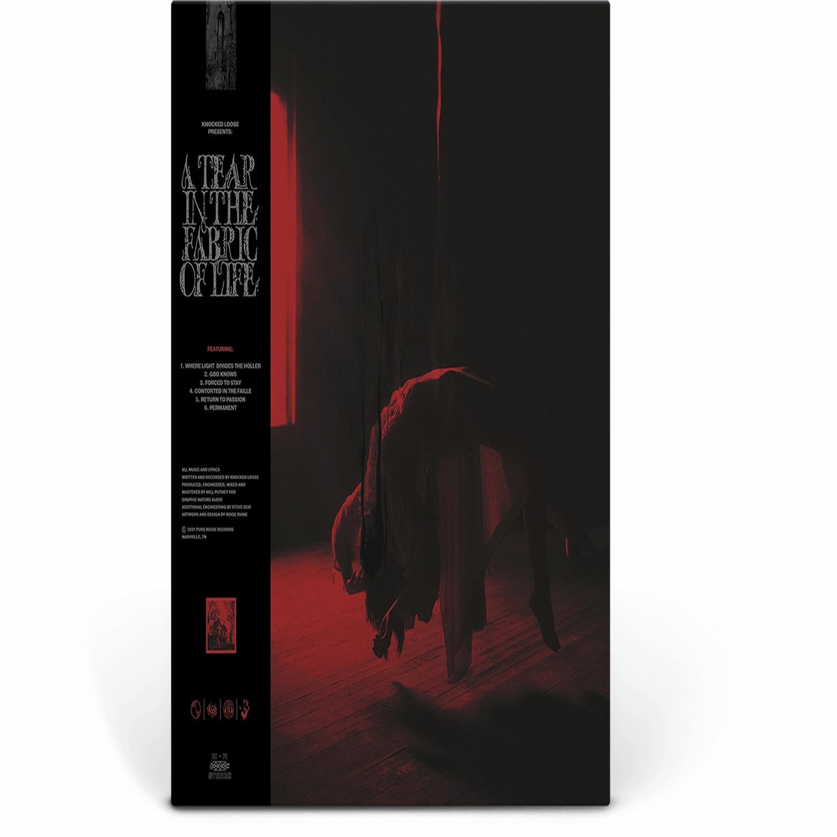 Knocked Loose : A Tear In The Fabric of Life EP (Ltd Blood Red & Black Vinyl)