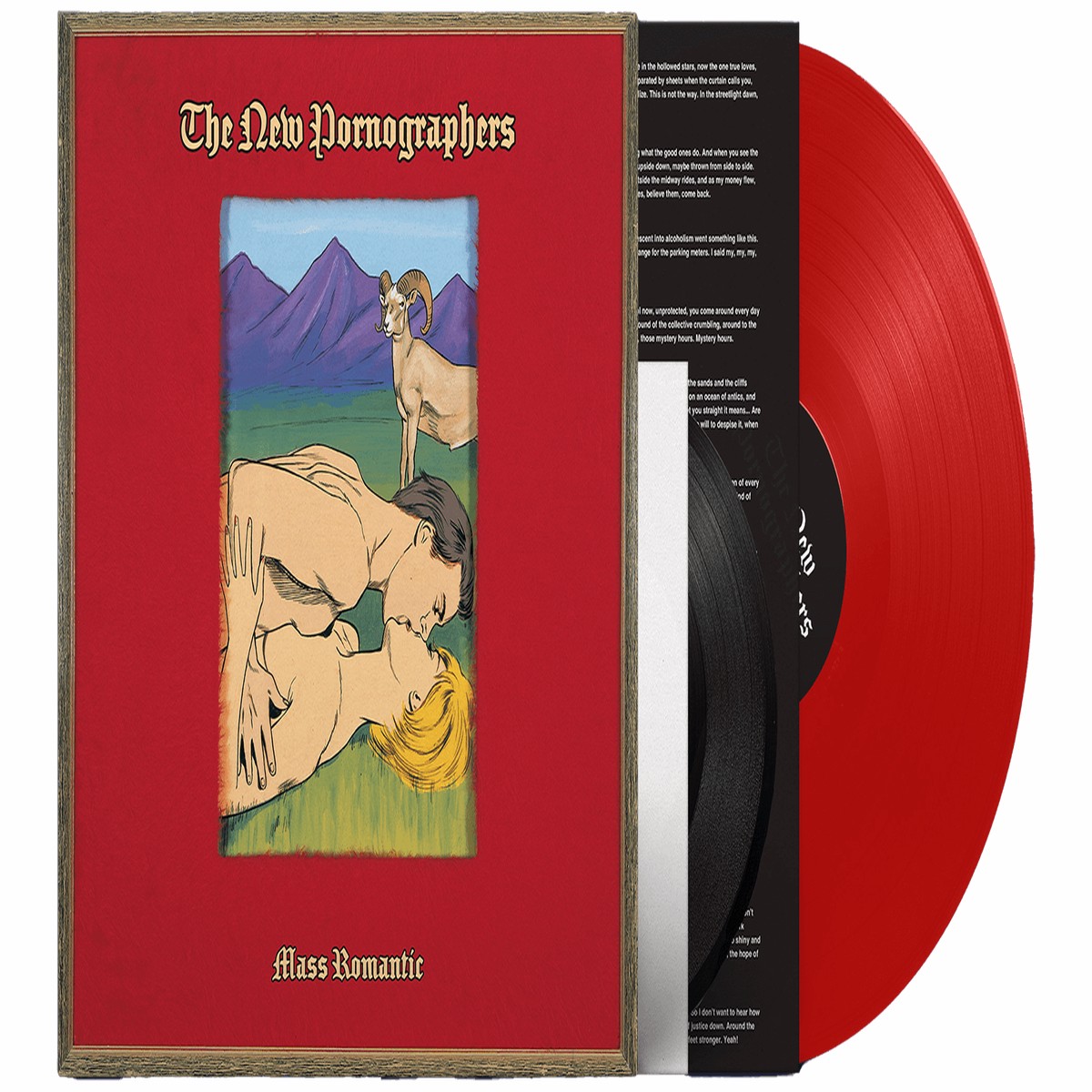 The New Pornographers : Mass Romantic (Matador Revisionist Red Vinyl + 7″ History Edition)