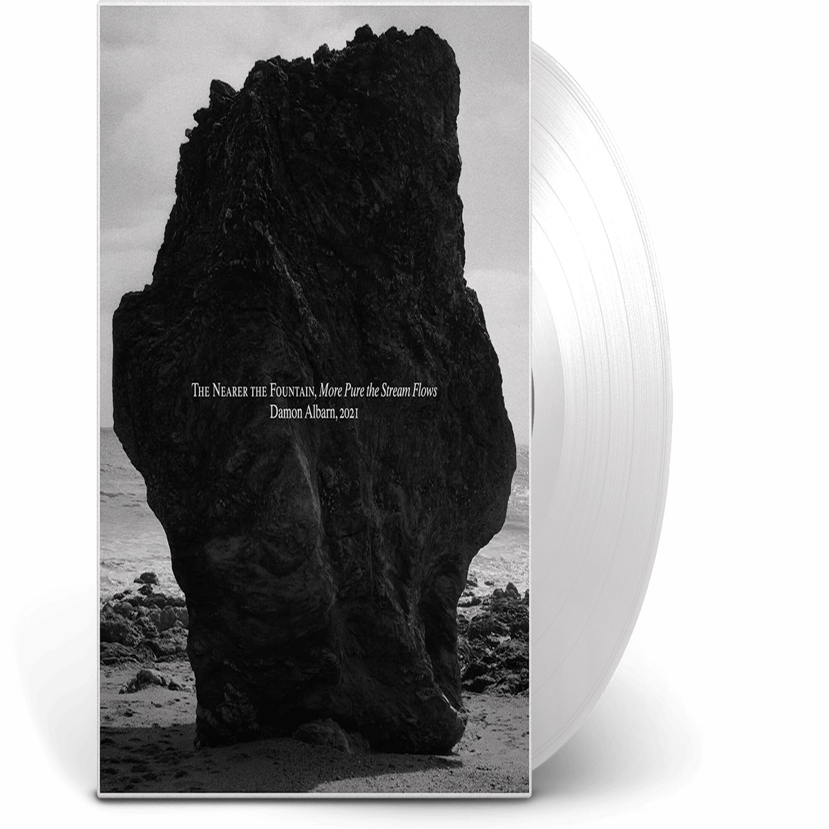 Damon Albarn : The Nearer The Fountain, More Pure The Stream Flows (Ltd White Vinyl)