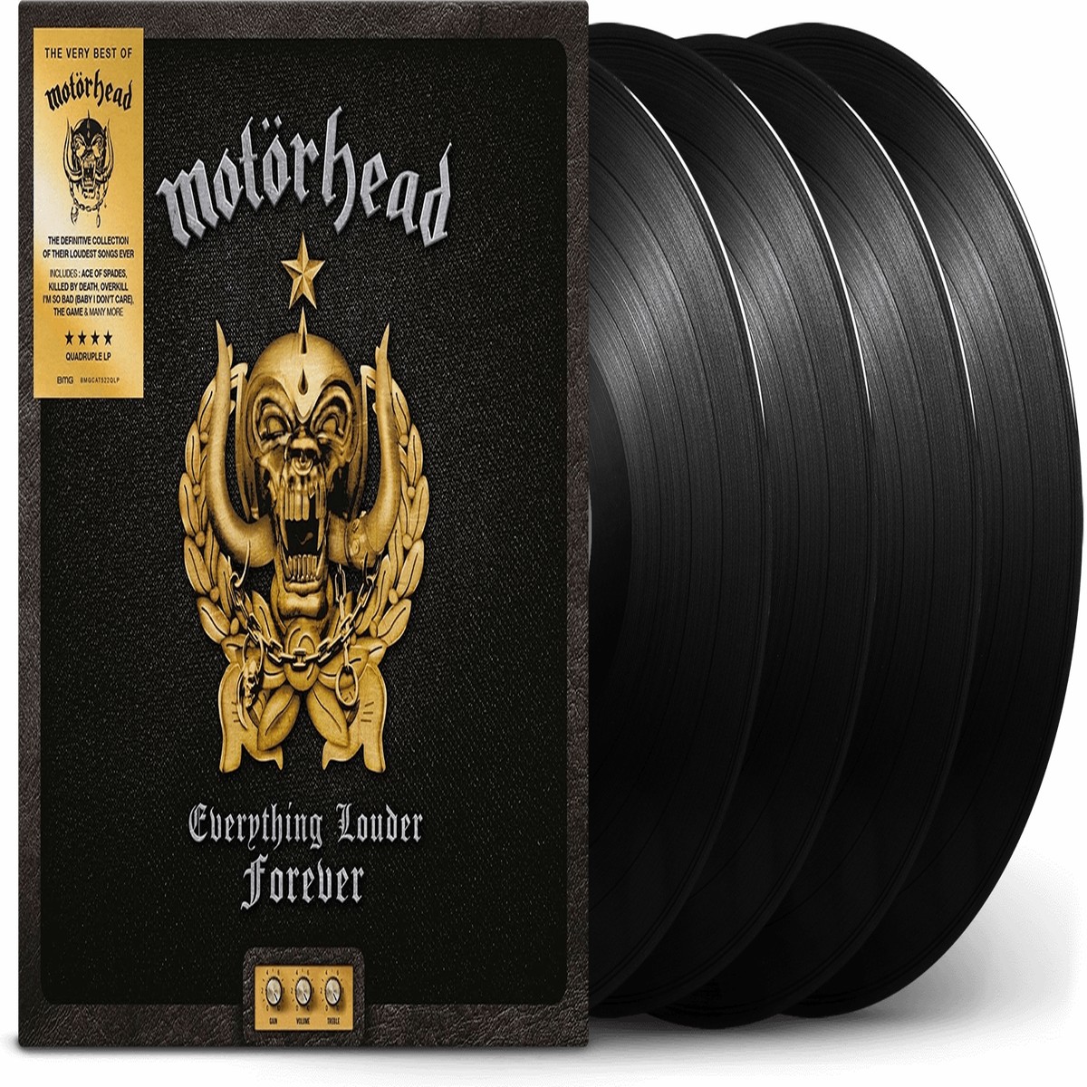 Motrhead : Everything Louder Forever – The Very Best Of (4LP)