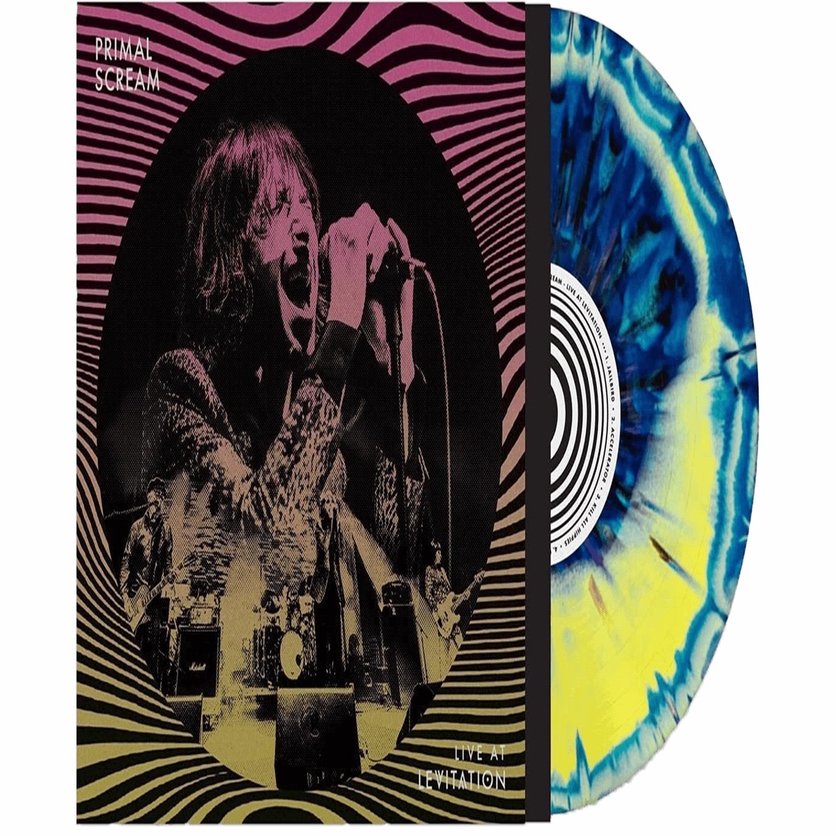 Primal Scream : Live At Levitation (Ltd Blue & Yellow Swirl Vinyl)
