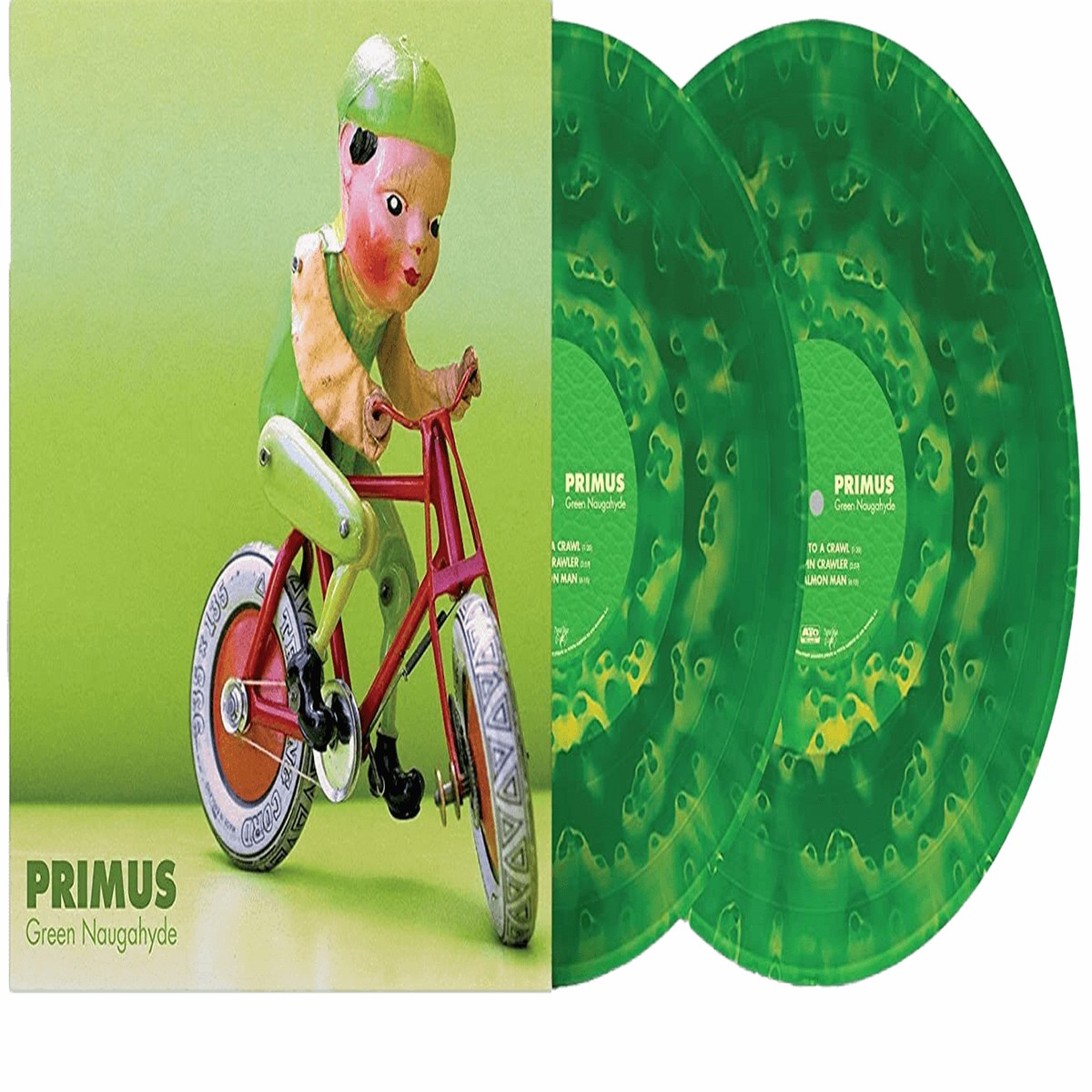 Primus : Green Naugahyde (10th Anniversary Ghostly Green Vinyl Edition)
