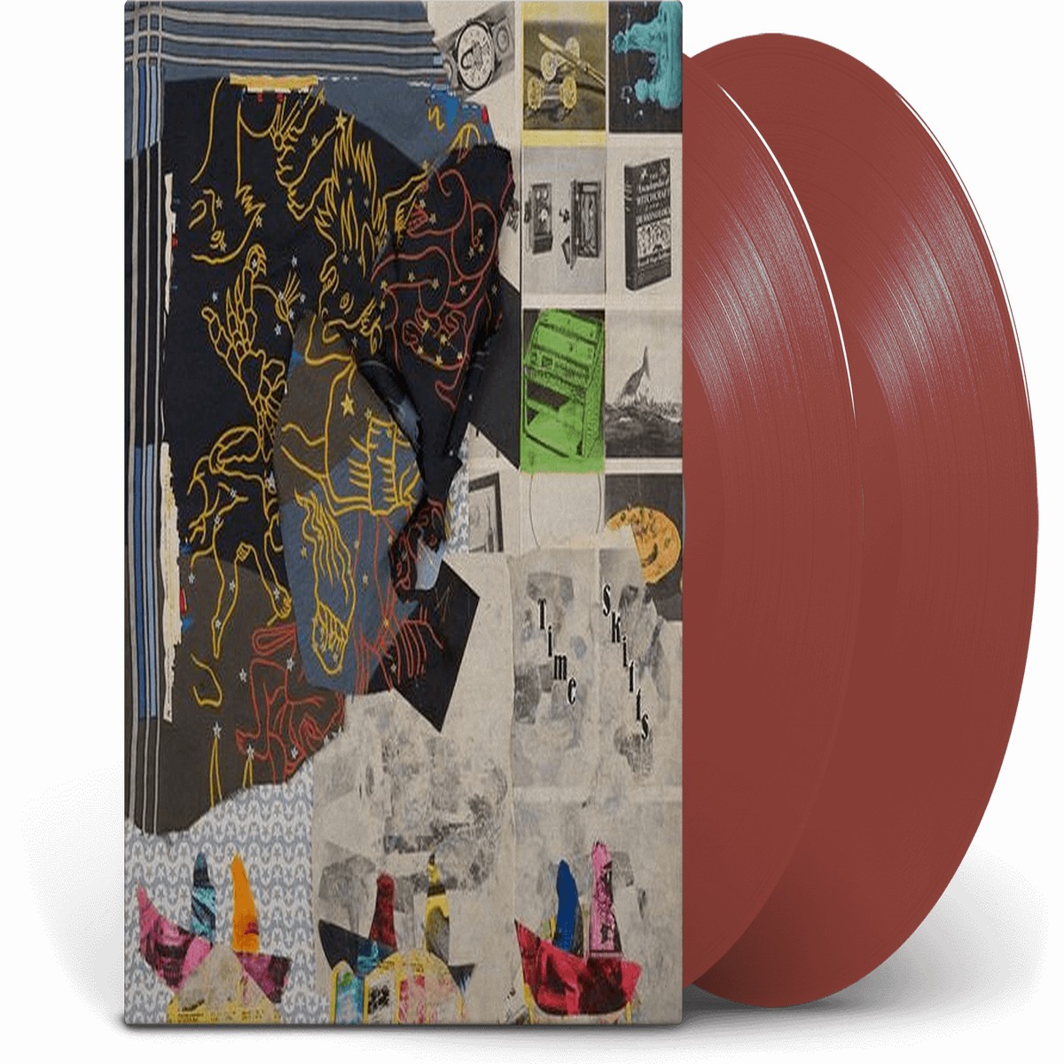 Animal Collective : Time Skiffs (Ltd Clear Ruby Vinyl)
