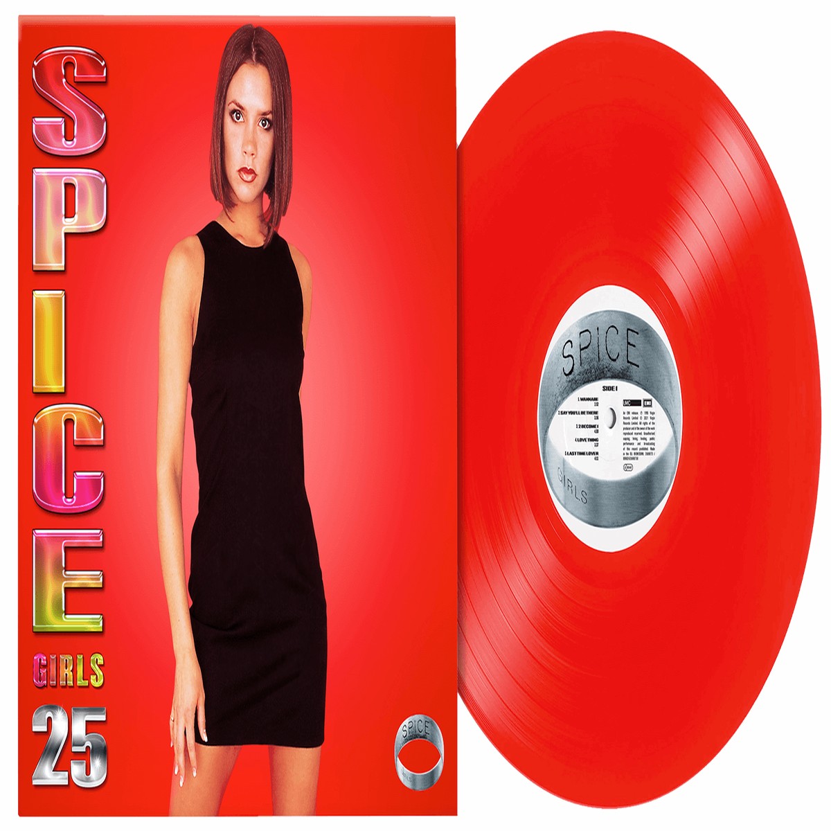 Spice Girls : Spice – 25th Anniversary (Posh Red Coloured)