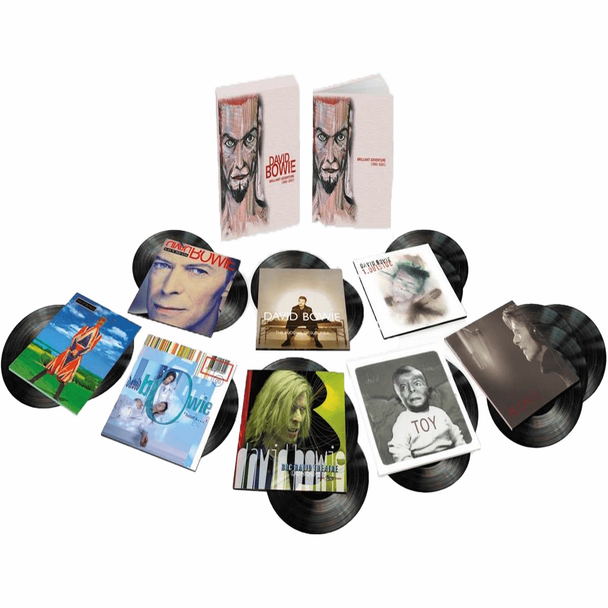 David Bowie : BRILLIANT ADVENTURE (1992 2001) (18LP Boxset)